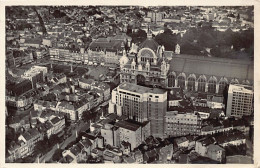 ANTWERPEN - Vliegtuig Foto Der Middenstatie En Century Hotel - Antwerpen