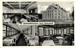 CPA Helmstedt In Niedersachsen, Hotel Gesundbrunnen, Innenansicht - Otros & Sin Clasificación