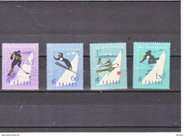 POLOGNE 1961 SPORTS Yvert 1085-1088,  Michel 1221-1224 NEUF** MNH Cote Yv 13 Euros - Nuovi