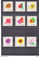 POLOGNE 1966 Fleurs De Jardin Yvert 1546-1554, Michel 1696-1704 NEUF** MNH Cote Yv 8 Euros - Nuovi