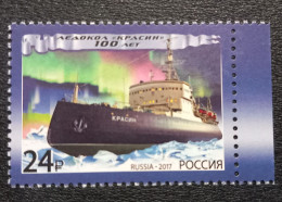 RUSSIA MNH (**)2017 Ships - The 100th Anniversary Of Icebreaker Krassin  Mi 2428 - Ongebruikt