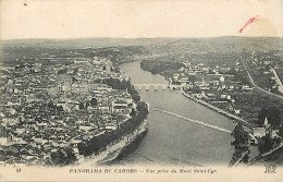 46 - Cahors - Vue Générale Aérienne - Vue Prise Du Mont Sainl-Cyr - Correspondance - CPA - Voir Scans Recto-Verso - Cahors