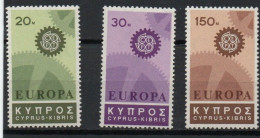 Chypre Cyprus Europa 1968 - Unused Stamps