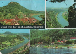 88512 - Sächsische Schweiz - U.a. Blick Auf Königstein - Ca. 1975 - Andere & Zonder Classificatie