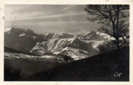 SAINT GERVAIS LES BAINS - LE FAYET - EFFET DE LUMIERE SUR LES ARAVIS - Saint-Gervais-les-Bains