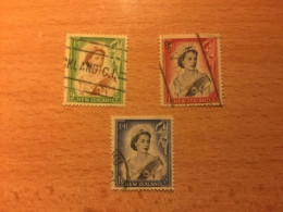 Nuova Zelanda, 1954, "Queen Elizabeth II - New Design" - Used Stamps