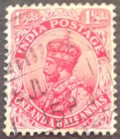 Inde Anglaise India 1911 George V Rose Pink Yvert 81A O Used - 1911-35 King George V