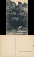 Ansichtskarte Ansichtskarte Lohmen (Sachsen) Basteibrücke Von Unten 1915 - Andere & Zonder Classificatie