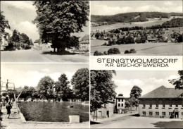 CPA Steinigtwolmsdorf Sachsen, Panorama, Badeanstalt, Erbgericht - Andere & Zonder Classificatie