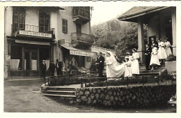 74 - Carte Photo Mariage à Saint-Gervais Les Bains - Sortie De L'église - Saint-Gervais-les-Bains