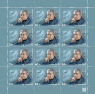 Russia. 2023. 100th Birth Anniversary Of R. Gamzatov (1923–2003), Poet (MNH OG **) Sheet - Nuevos