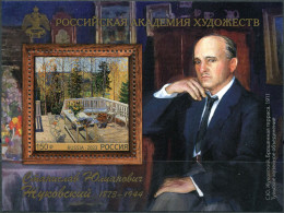 Russia. 2023. 150th Birth Anniversary Of S. Zhukovsky (1873–1944), Painter (MNH OG **) Souvenir Sheet - Nuevos