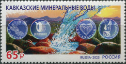 Russia. 2023. Caucasian Mineral Waters (MNH OG **) Stamp - Neufs