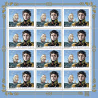 Russia. 2023. 250th Birth Anniversary Of Yu. Lisyansky (1773–1837) (MNH OG **) Sheet - Unused Stamps